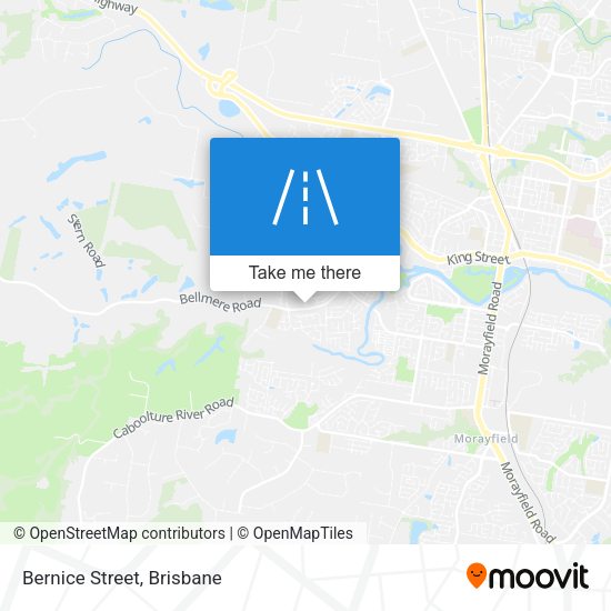 Bernice Street map