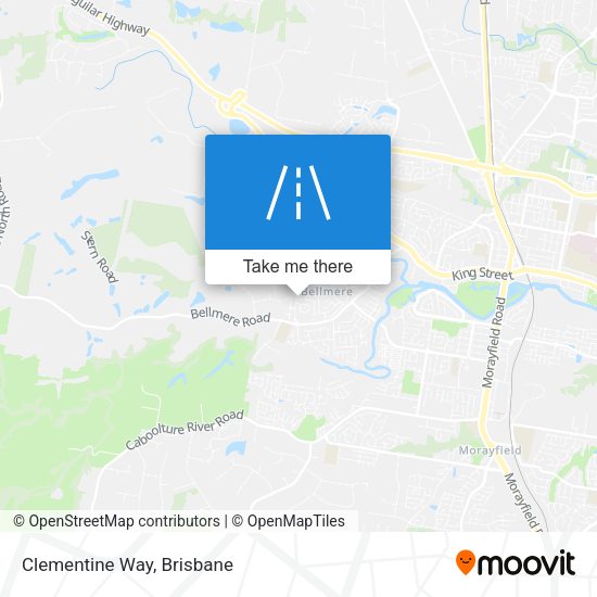 Clementine Way map