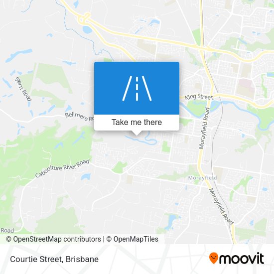 Courtie Street map