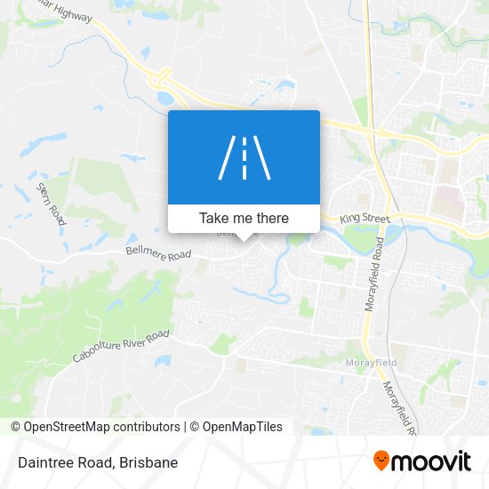 Daintree Road map