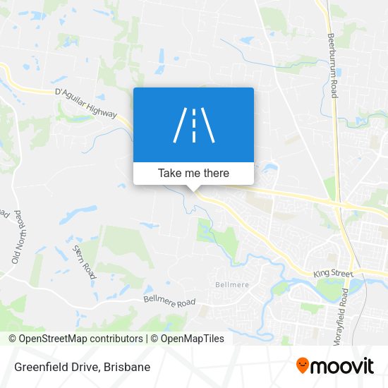 Greenfield Drive map