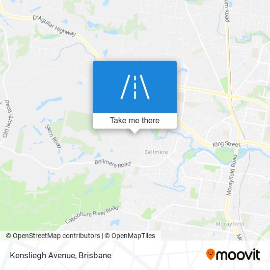 Kensliegh Avenue map