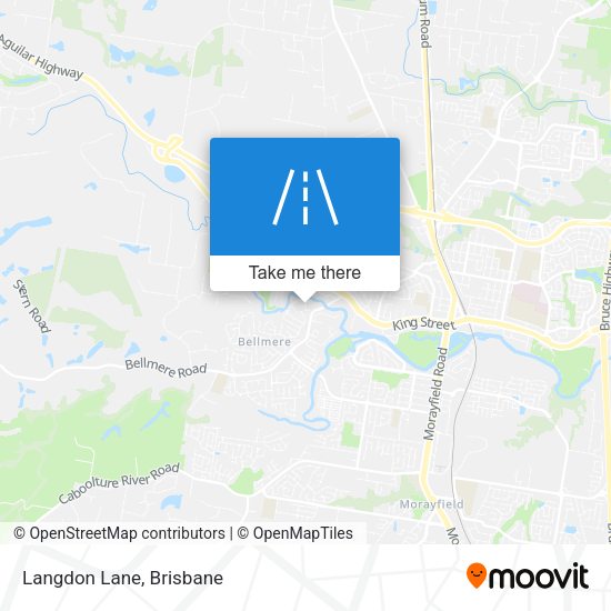 Langdon Lane map