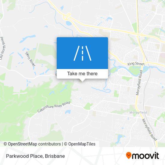 Parkwood Place map