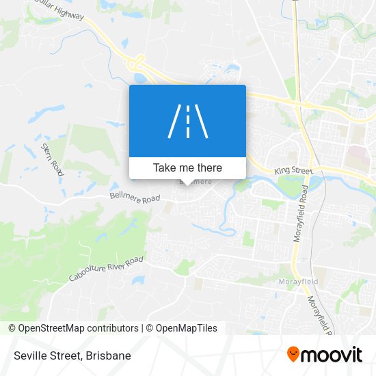 Seville Street map