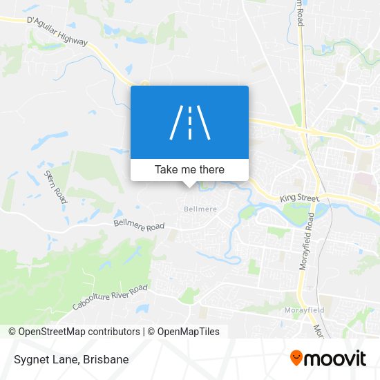 Sygnet Lane map