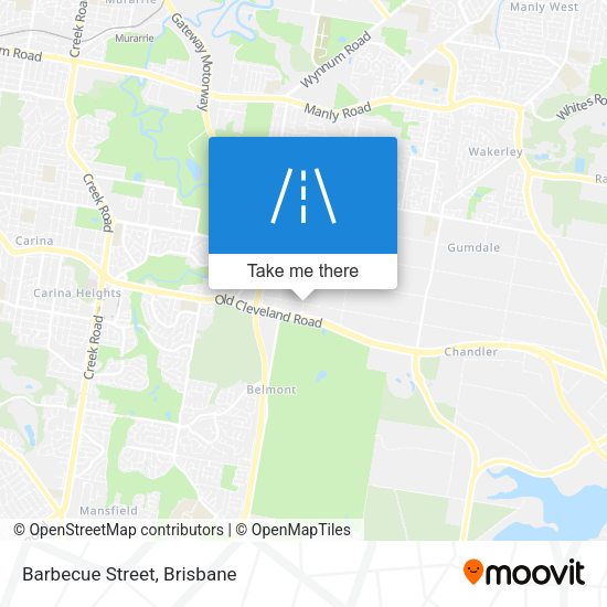 Barbecue Street map
