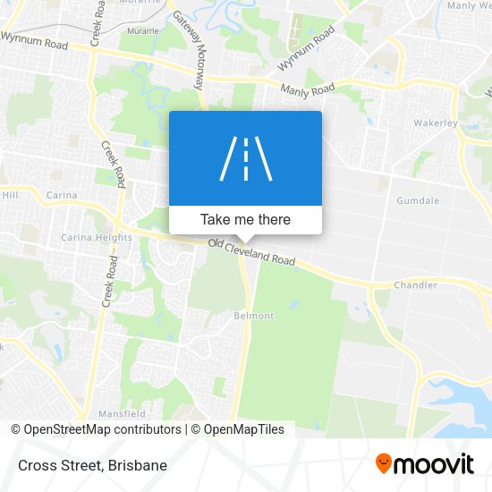 Cross Street map