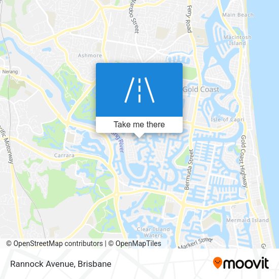 Rannock Avenue map