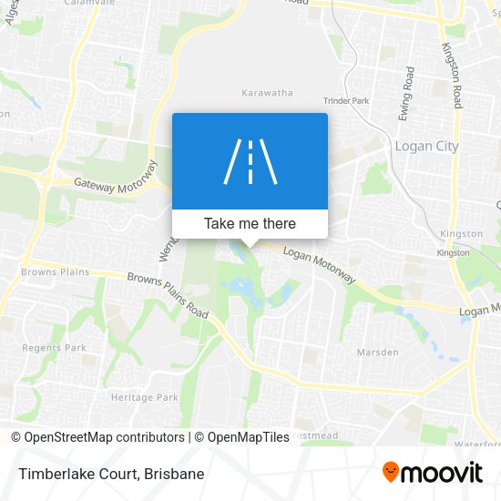 Timberlake Court map
