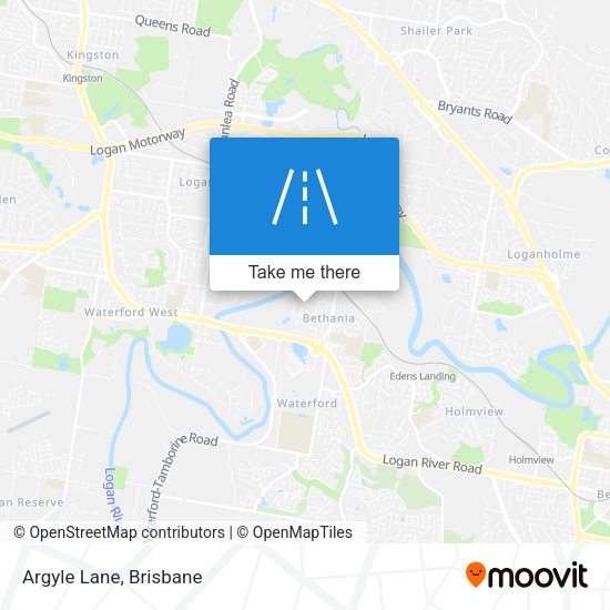 Argyle Lane map