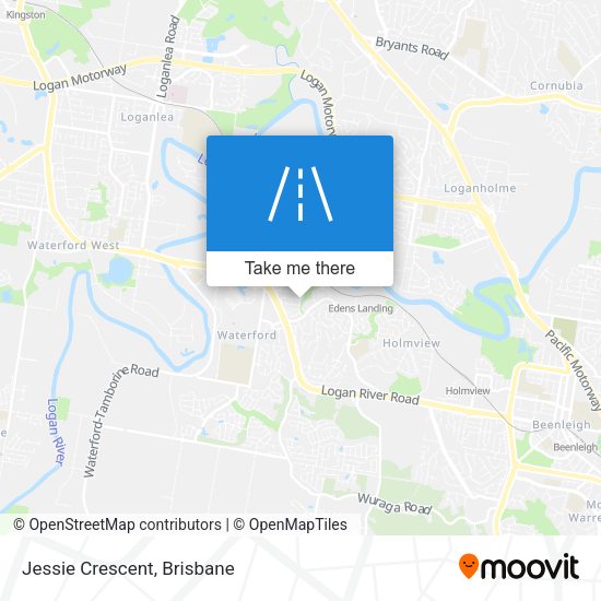 Jessie Crescent map