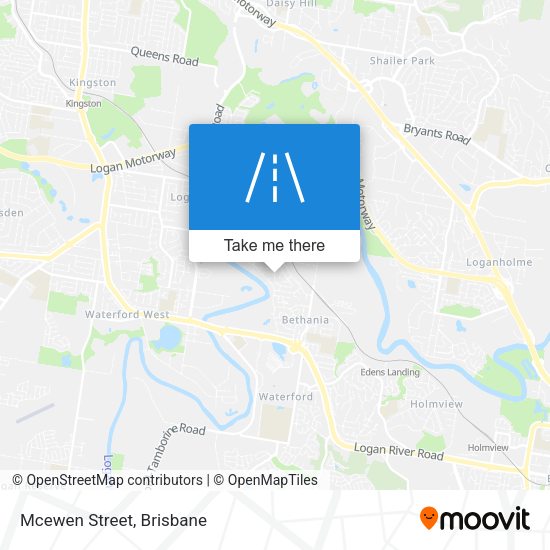 Mcewen Street map