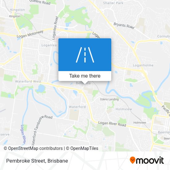 Pembroke Street map