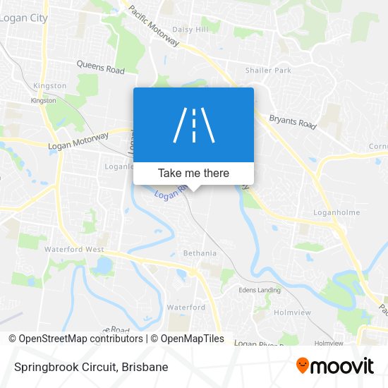Springbrook Circuit map