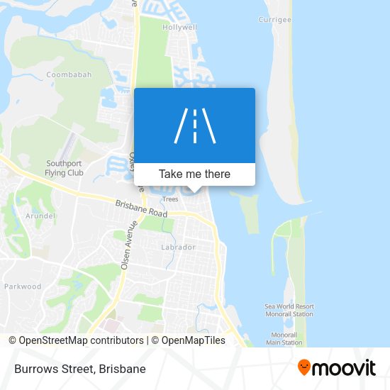 Burrows Street map