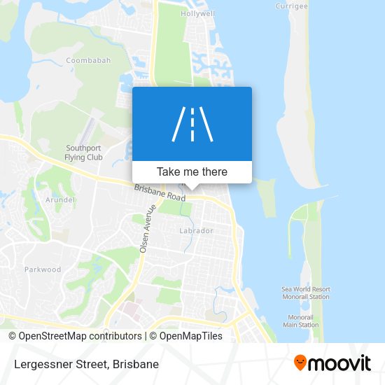 Lergessner Street map
