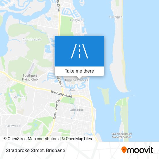 Stradbroke Street map