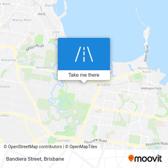 Bandiera Street map
