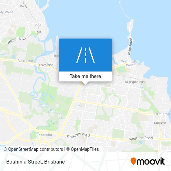 Bauhinia Street map