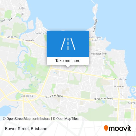 Bower Street map