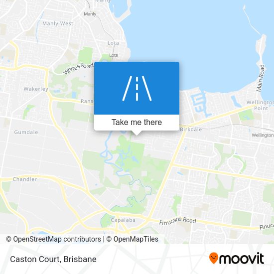 Caston Court map