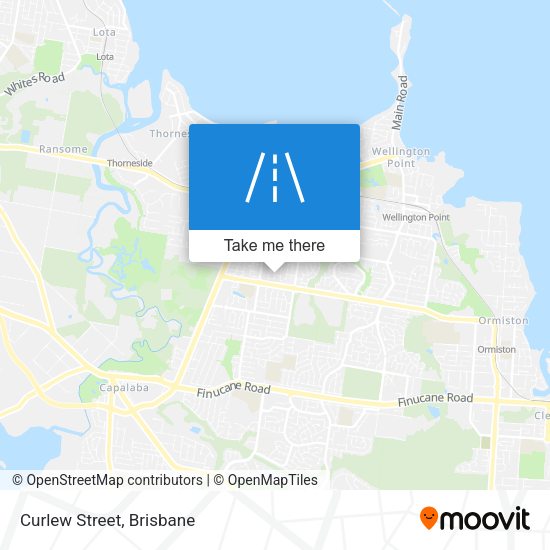 Curlew Street map