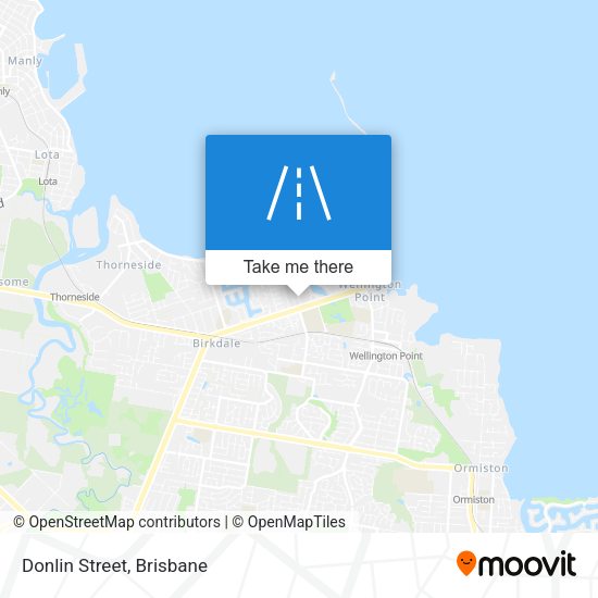 Donlin Street map