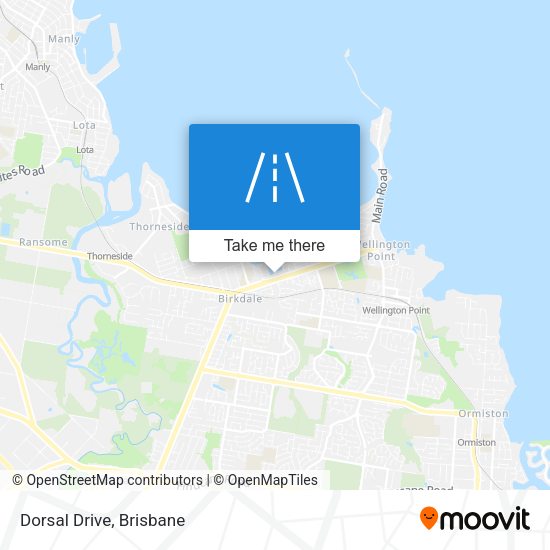 Dorsal Drive map