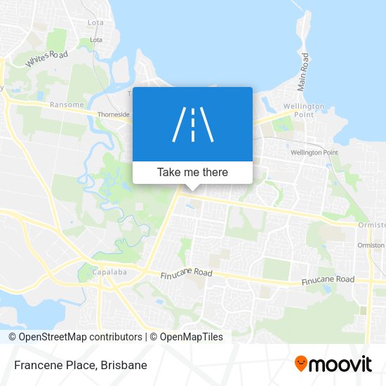 Francene Place map