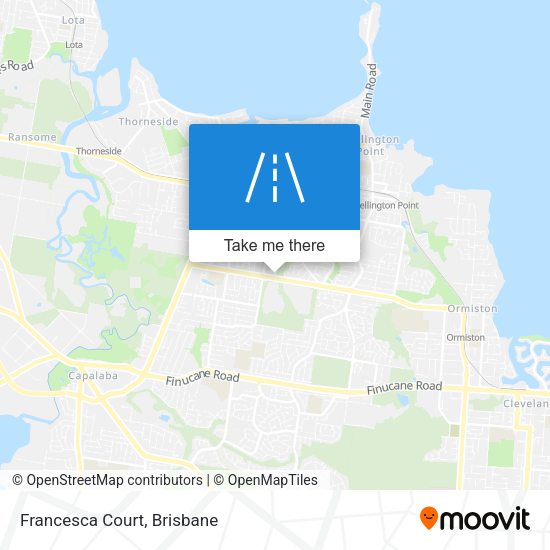 Francesca Court map