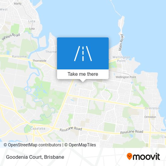Goodenia Court map