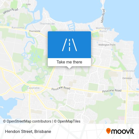 Hendon Street map