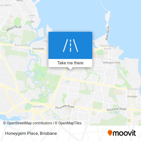 Honeygem Place map