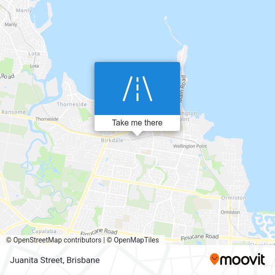 Juanita Street map