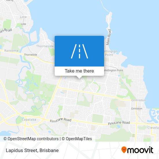 Lapidus Street map