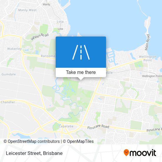 Leicester Street map