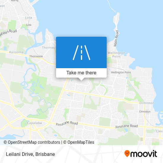 Leilani Drive map