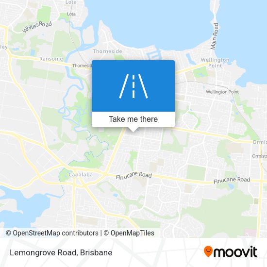Lemongrove Road map