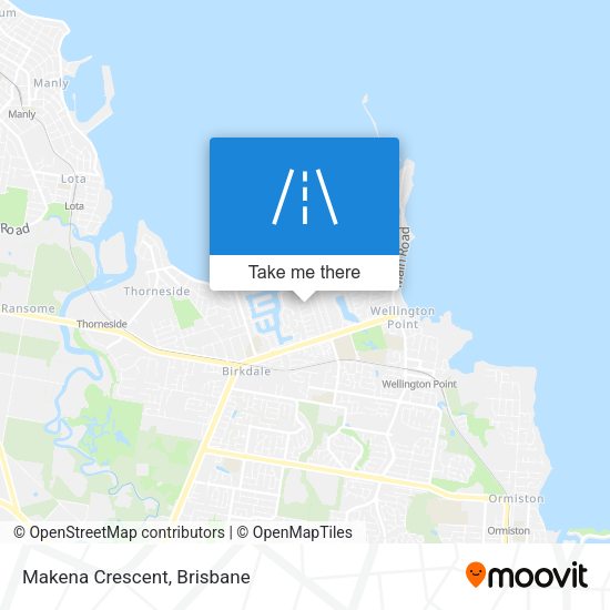 Makena Crescent map