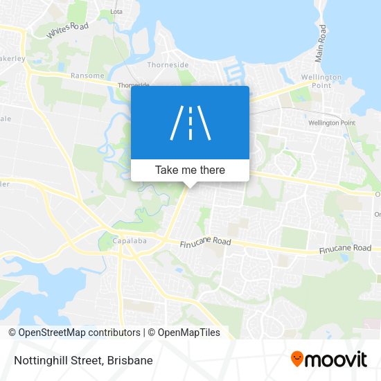 Nottinghill Street map
