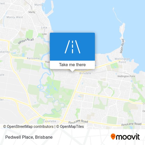 Pedwell Place map