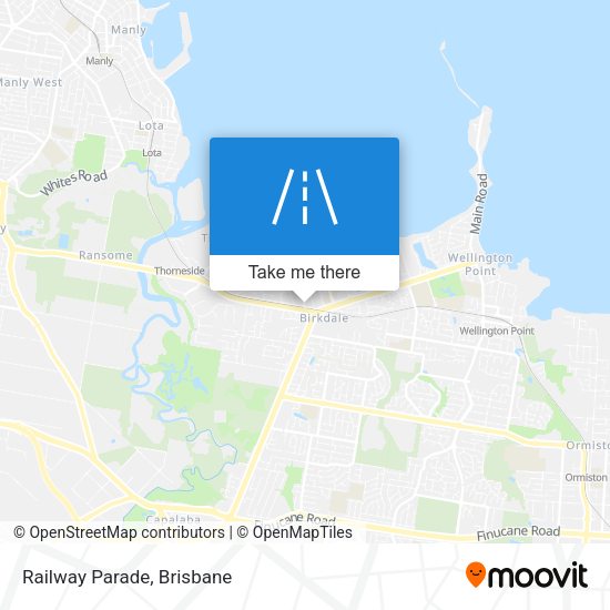 Railway Parade map