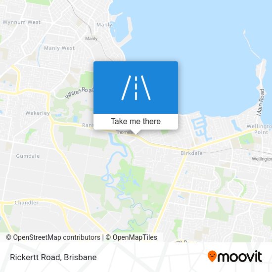 Rickertt Road map