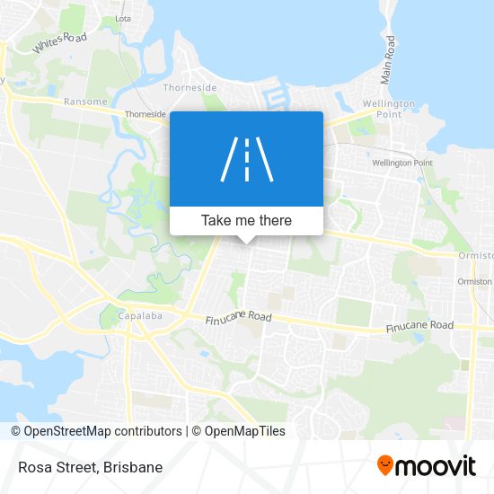 Rosa Street map
