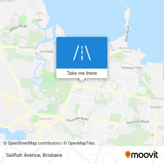 Sailfish Avenue map