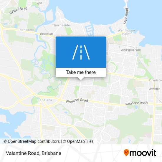 Valantine Road map