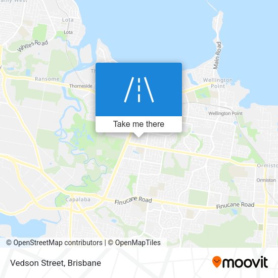 Vedson Street map
