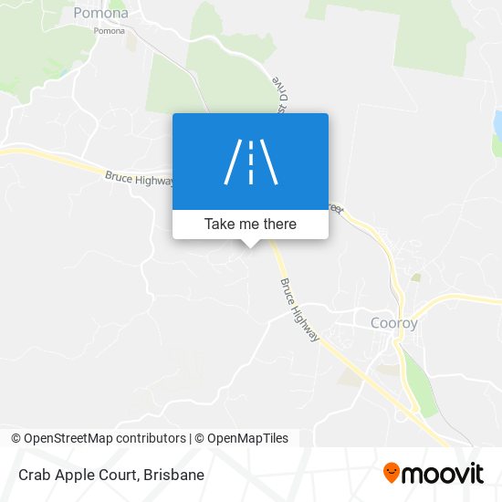 Crab Apple Court map