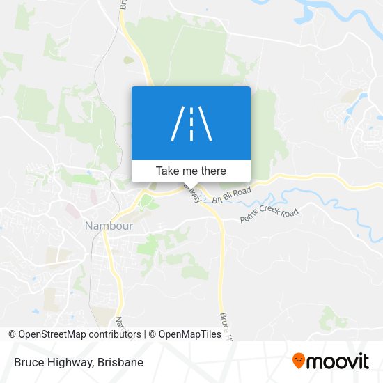 Bruce Highway map